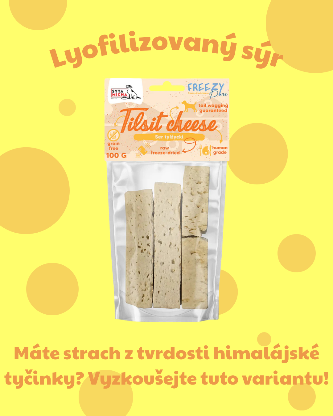100% Freeze-dried cheese 100g