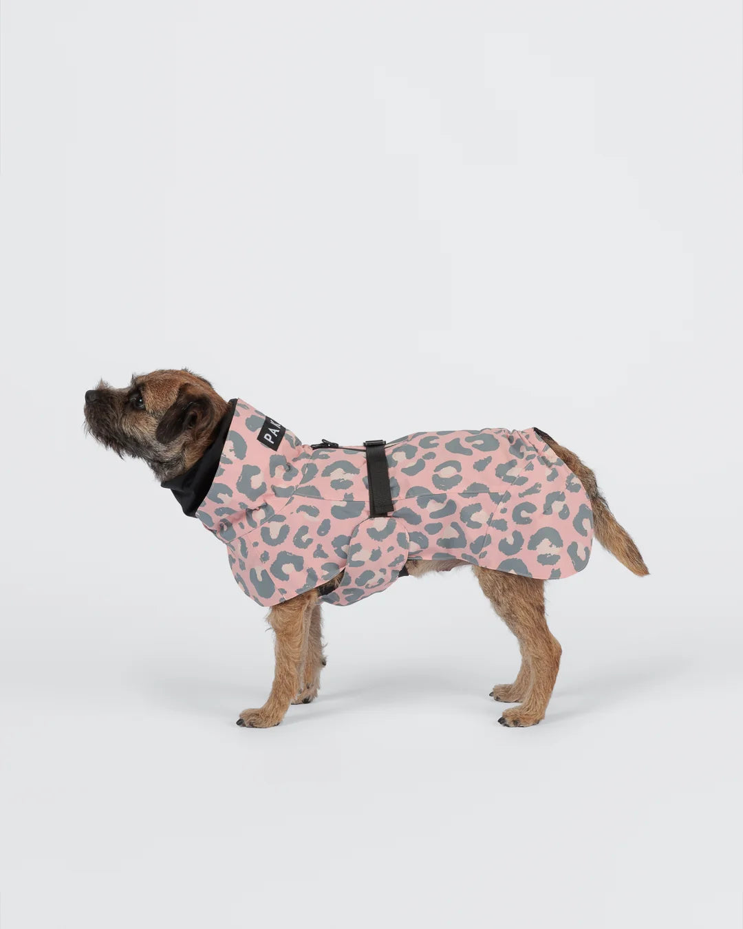 Pláštěnka PAIKKA Visibility Lite pro psy Pink Leo
