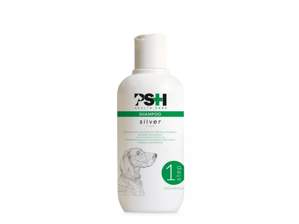 PSH – Pure Silver Shampoo – for infectious, fungal or parasitic dermatoses 300 ml