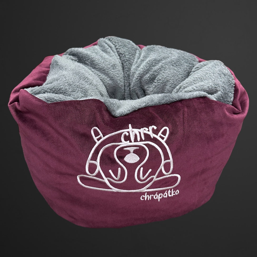 Dog bed Snore MUPFEL Wine Grey