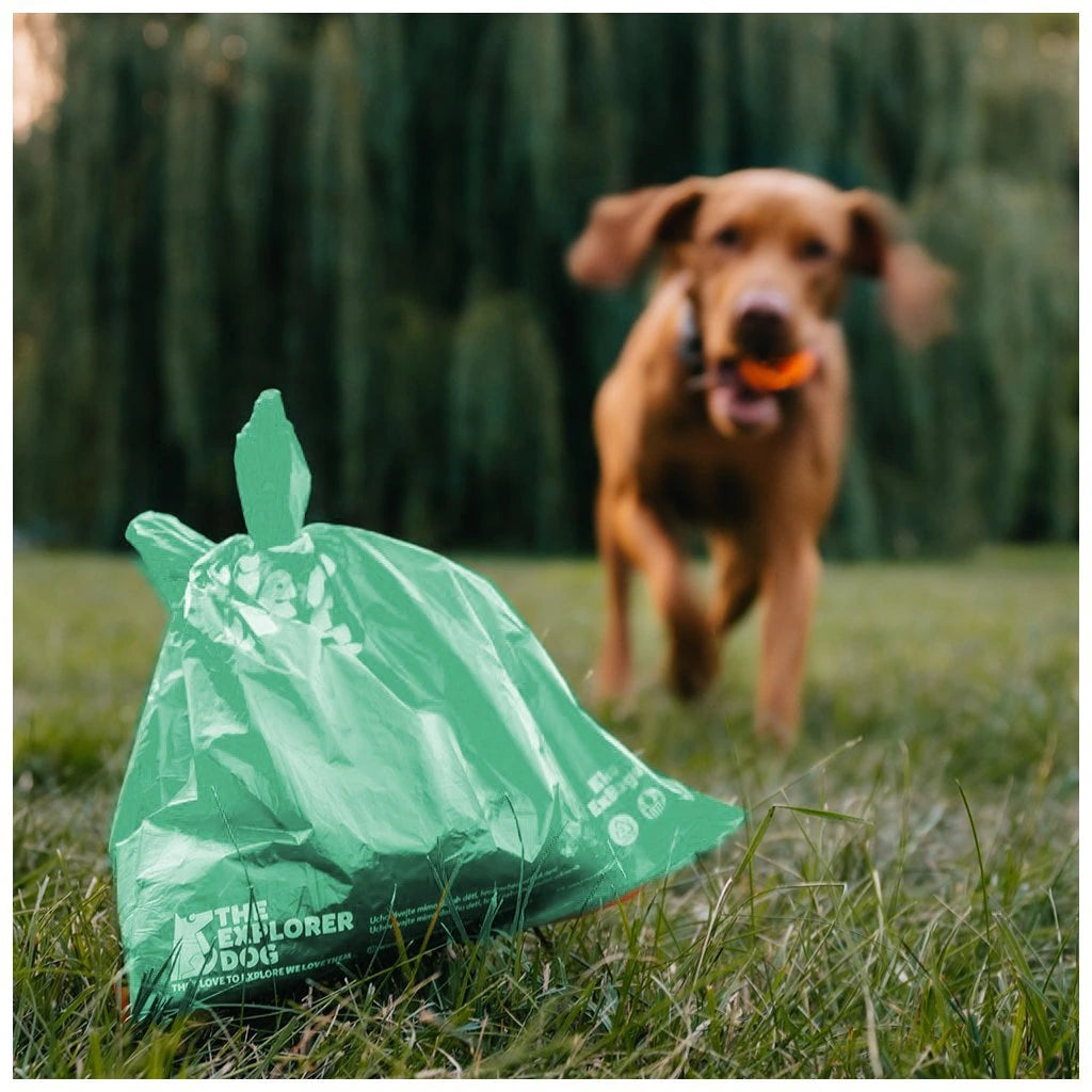 Sáčky recyklované na psí hovínka s vůní máty 60 ks