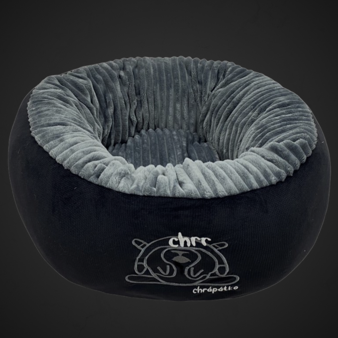 Dog bed Snore MUPFEL Black Grey