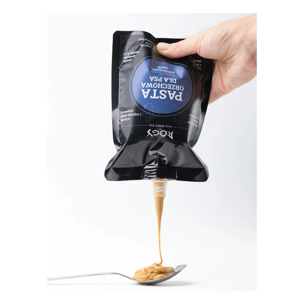 Arašídová pasta s borůvkami