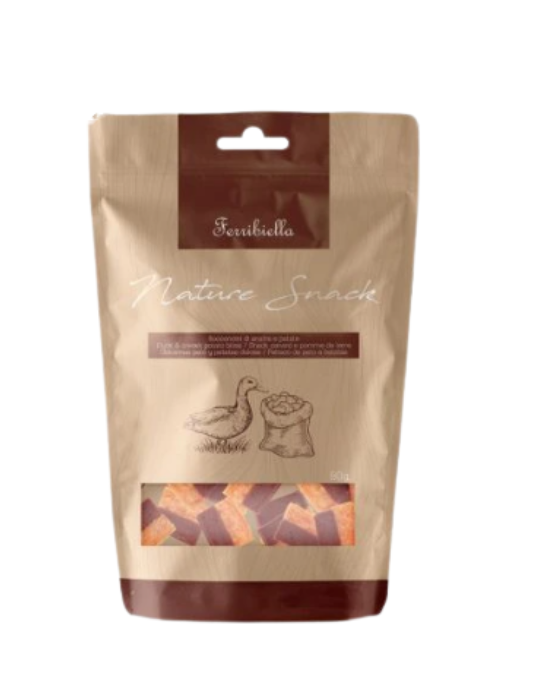 Duck treat with sweet potatoes, 80g