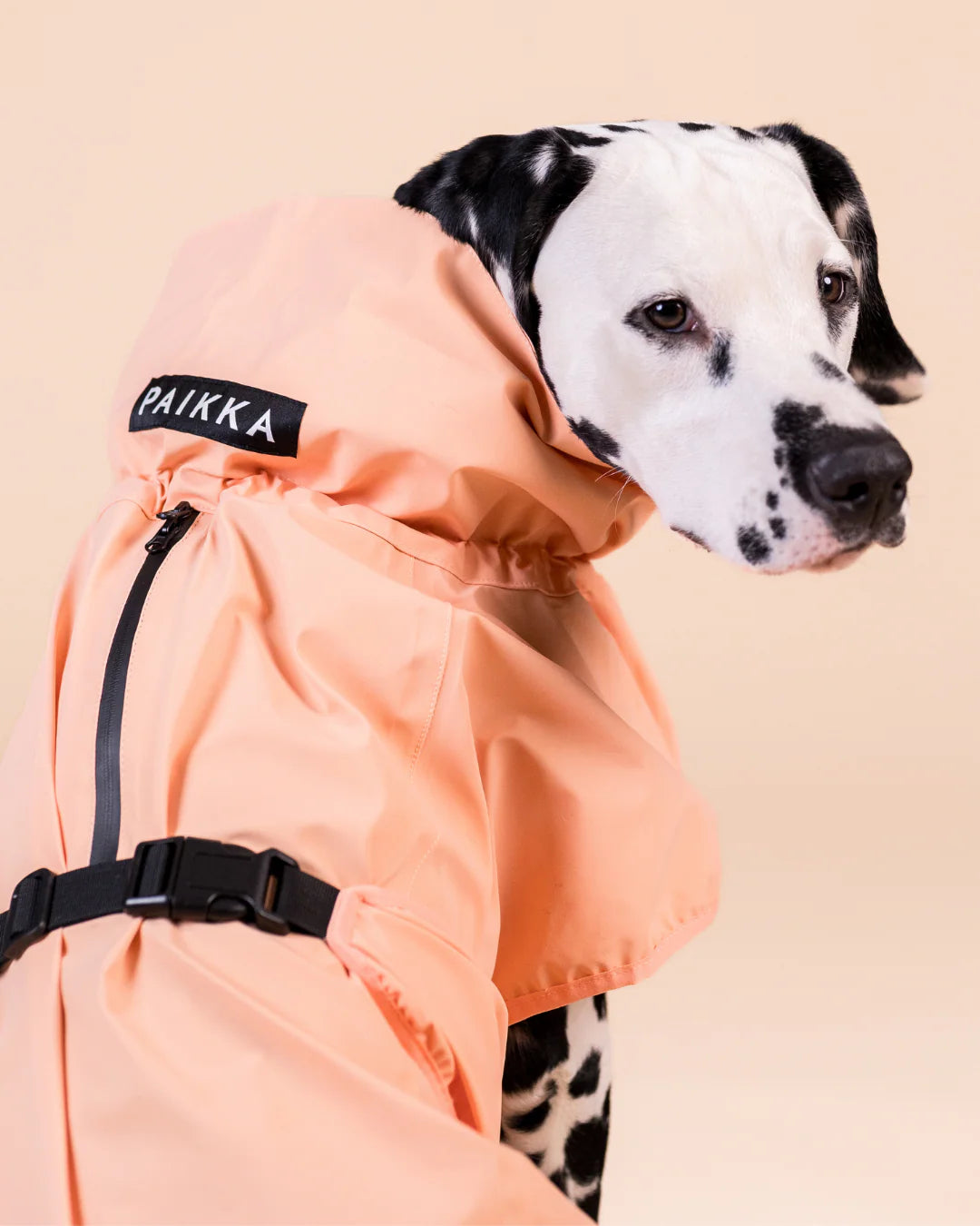 PAIKKA Reflexní pláštěnka PEACH