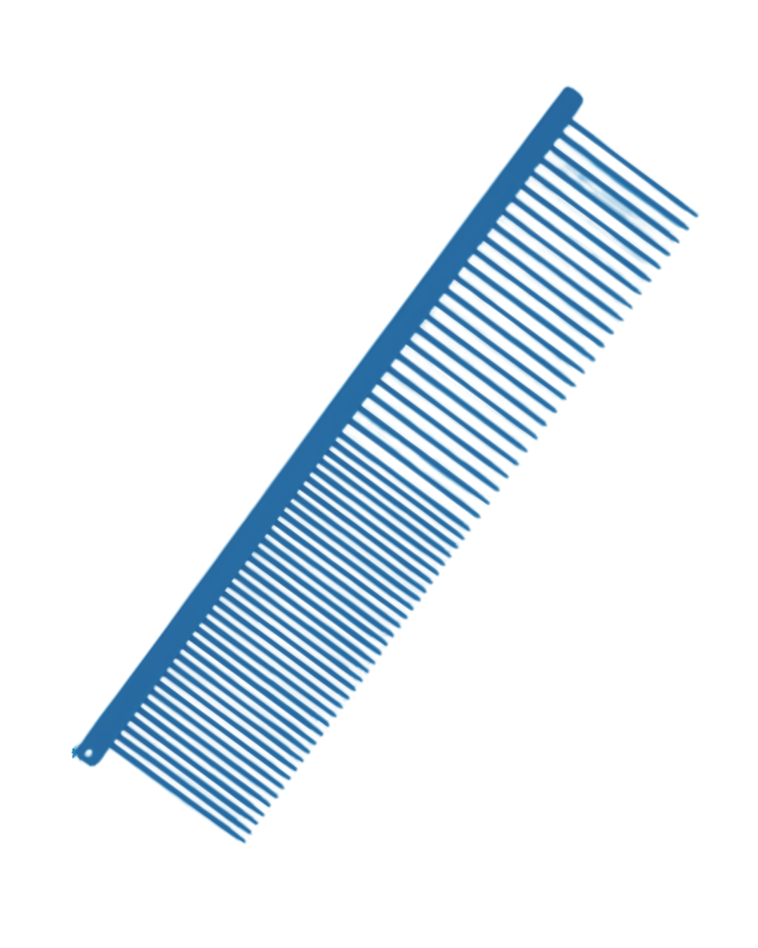 HPP – Comb - long tips, halved, 19cm