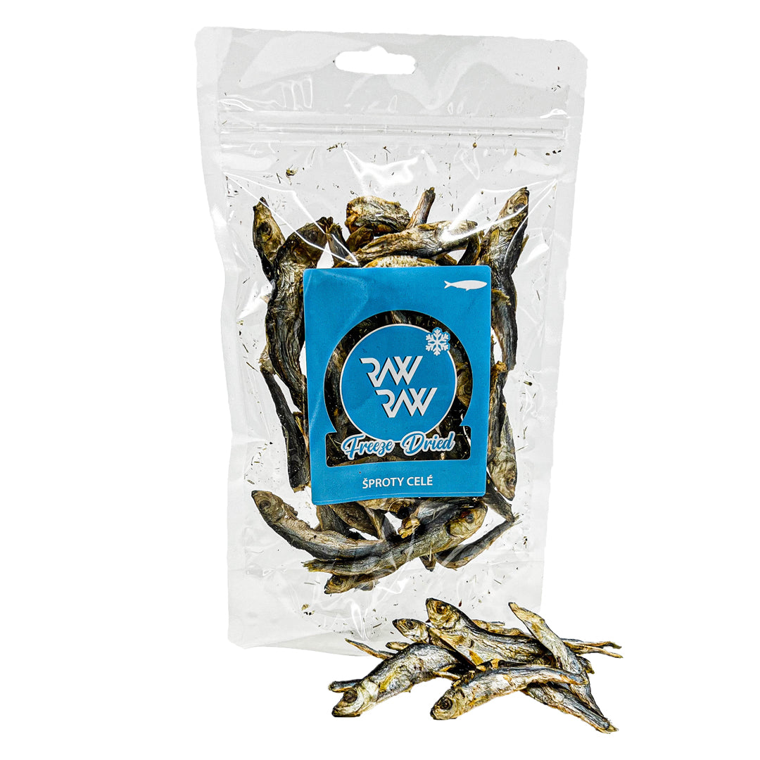 RAW RAW Freeze Dried Šproty celé 50g